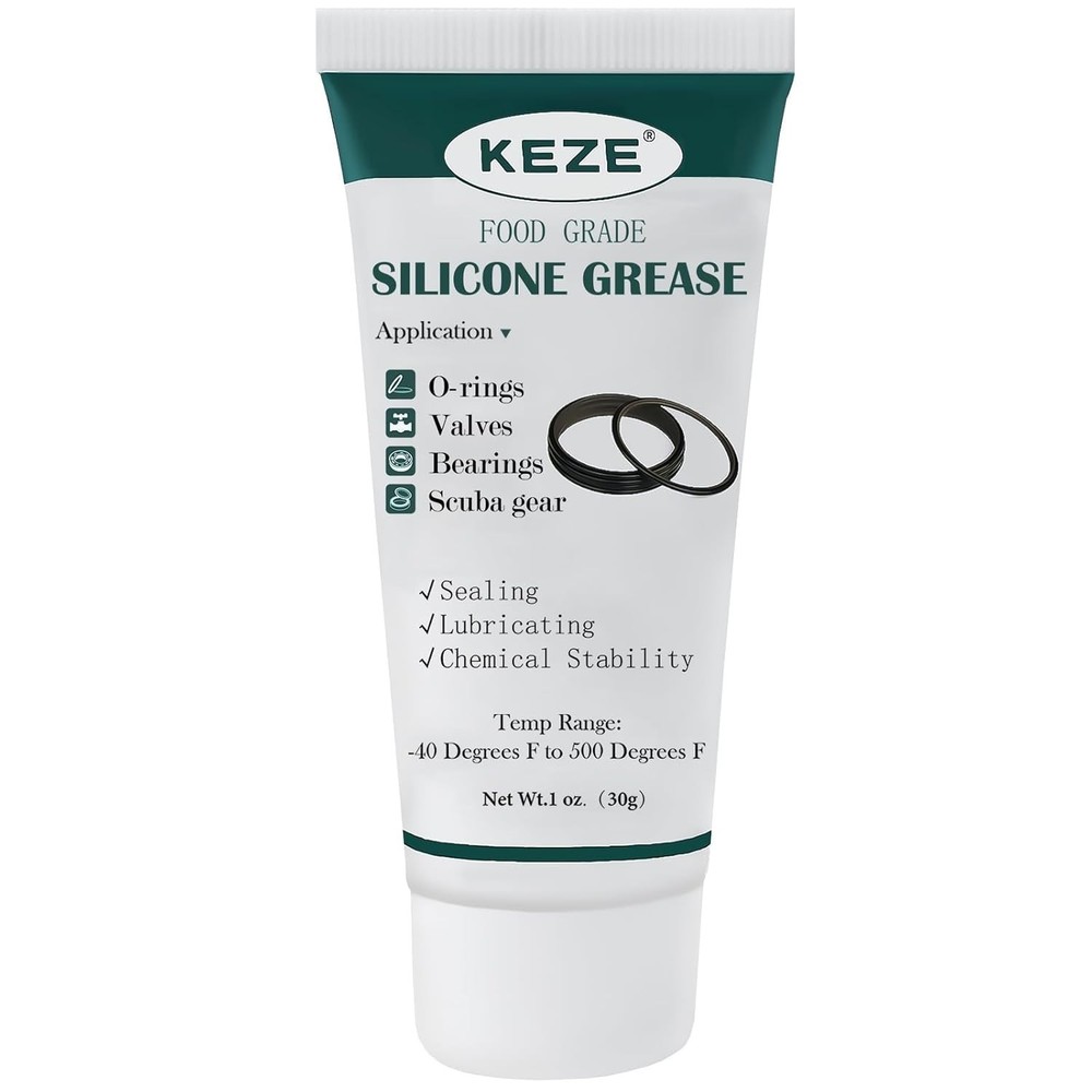 NSF Approved Silicone Plumber's Grease – Safe, Effective, and Waterproof 1 oz