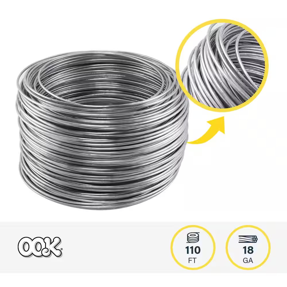 110 Ft. 25 Lb. Galvanized Steel Wire
