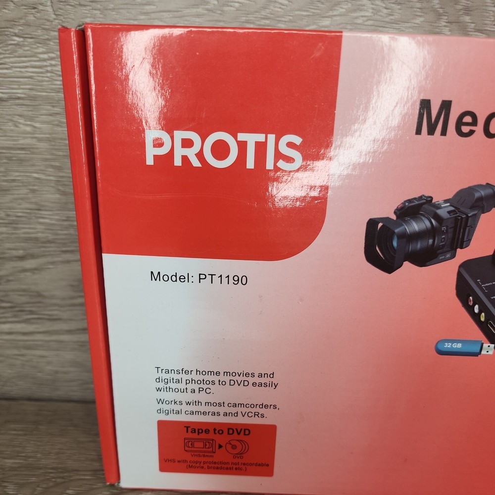 PROTIS Multi-function Media Recorder PT1190 DVD Recorder / Player HDMI USB A/V