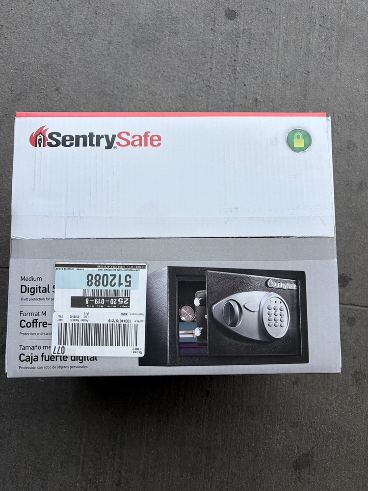 SentrySafe Security Safe with Digital Keypad Lock 0.58 cu. ft. X055 (OB)