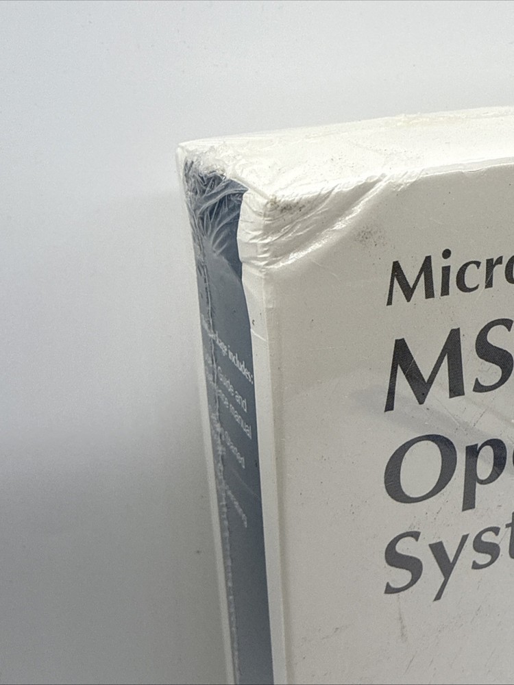 MS-DOS 5.0 Operating System Factory Sealed Includes Manuals & Discs USA Everex