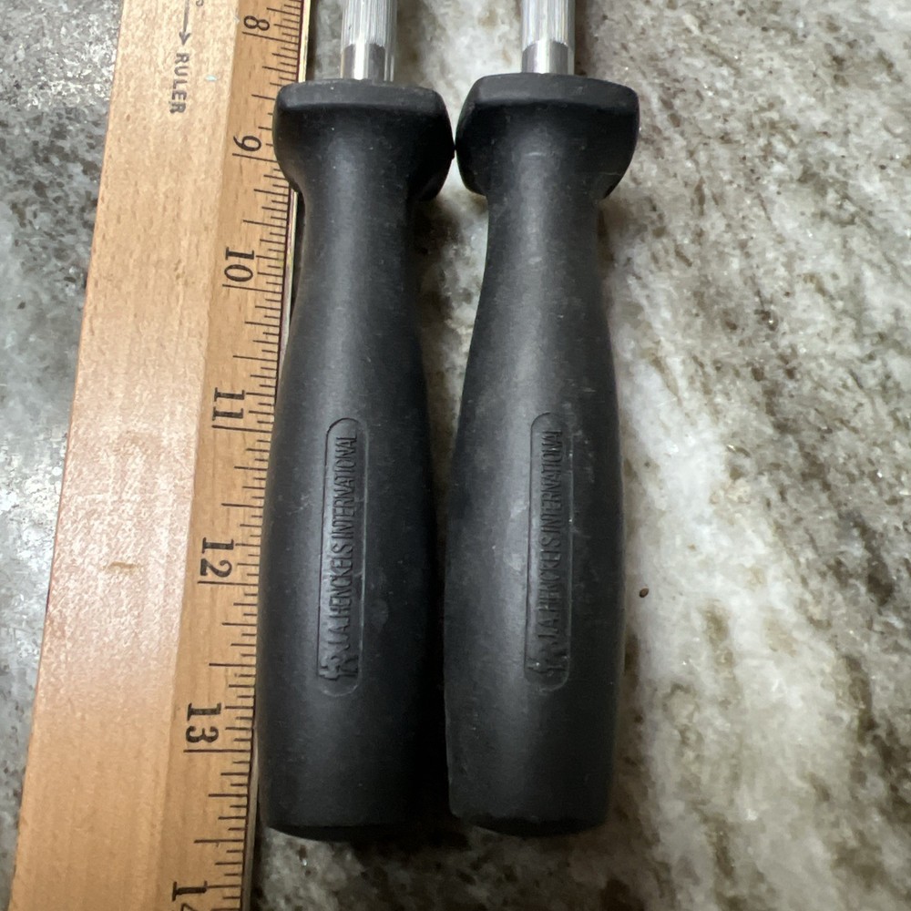 JA Henckels Knife Sharpener 13” Black Handle