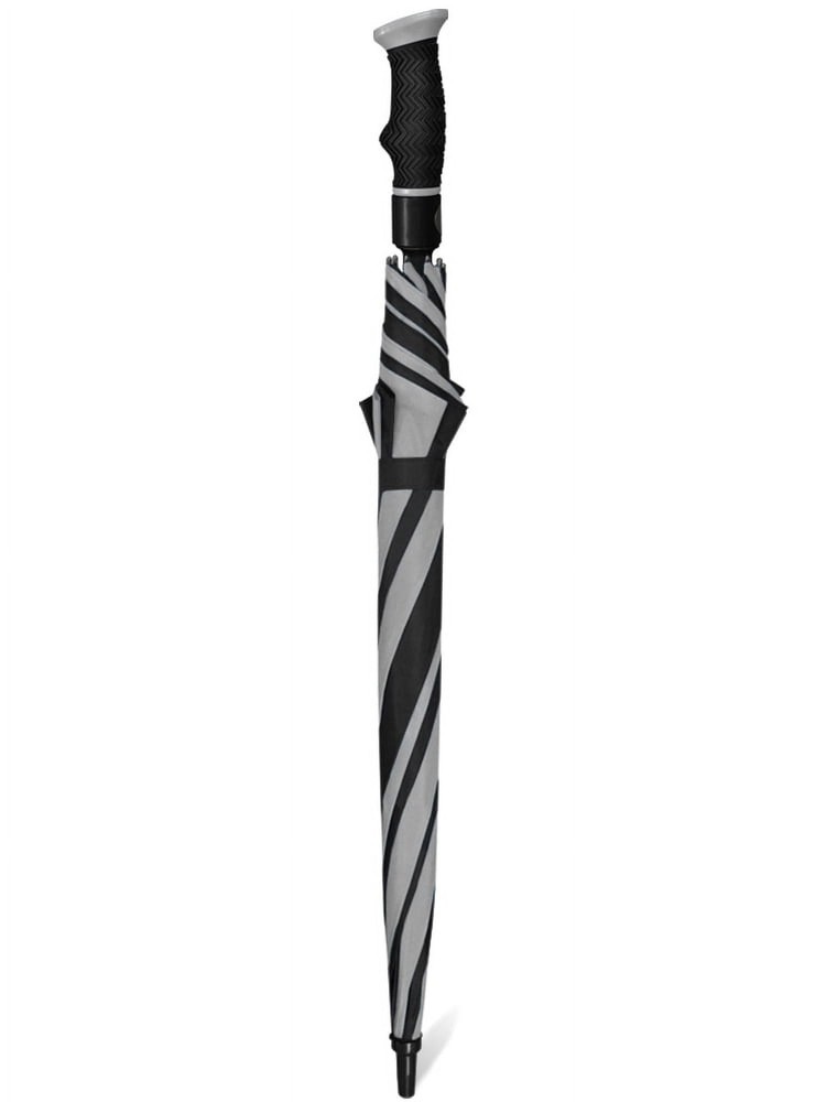 Double Canopy Automatic Open Golf Rain Umbrella Windproof Potable Lightweight US