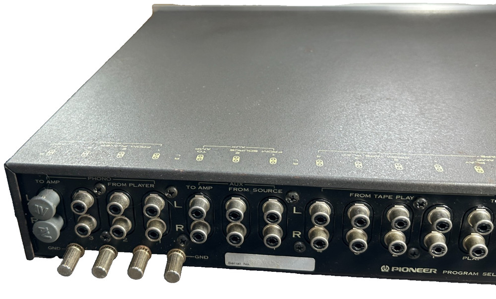 Pioneer U-24 Program Selector Audio Control Unit Vintage Japan