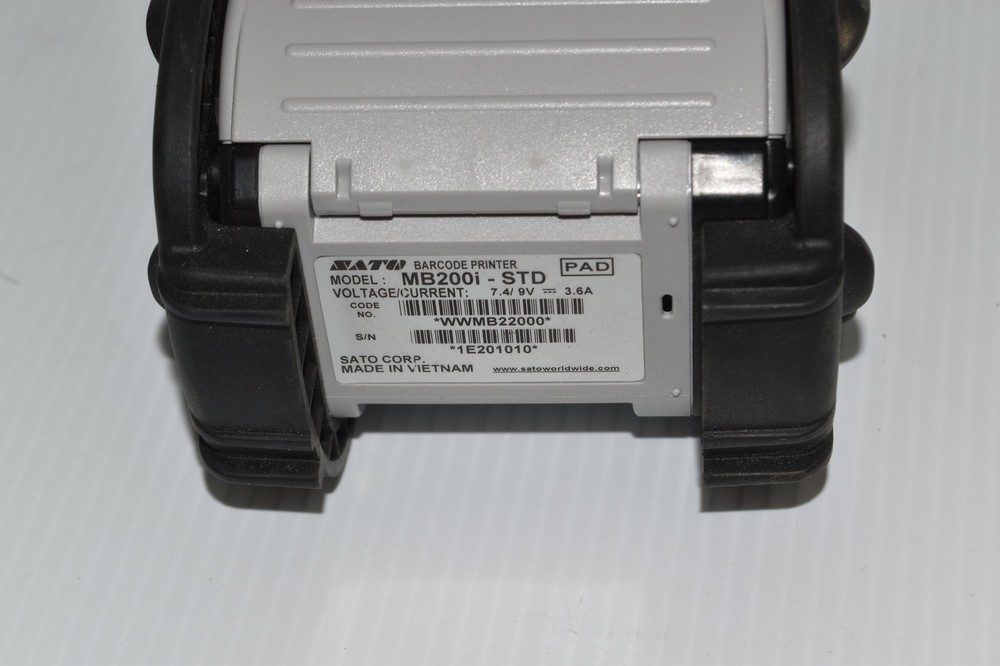^^ Sato MB200i-STD Portable Wireless Direct Barcode Thermal Printer( FDX3)