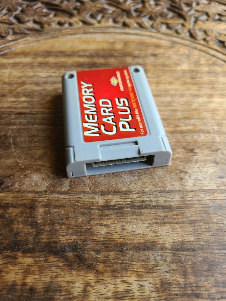 N64 Memory Card Plus Performance P-375AE 4 Bank Controller Pak Untested
