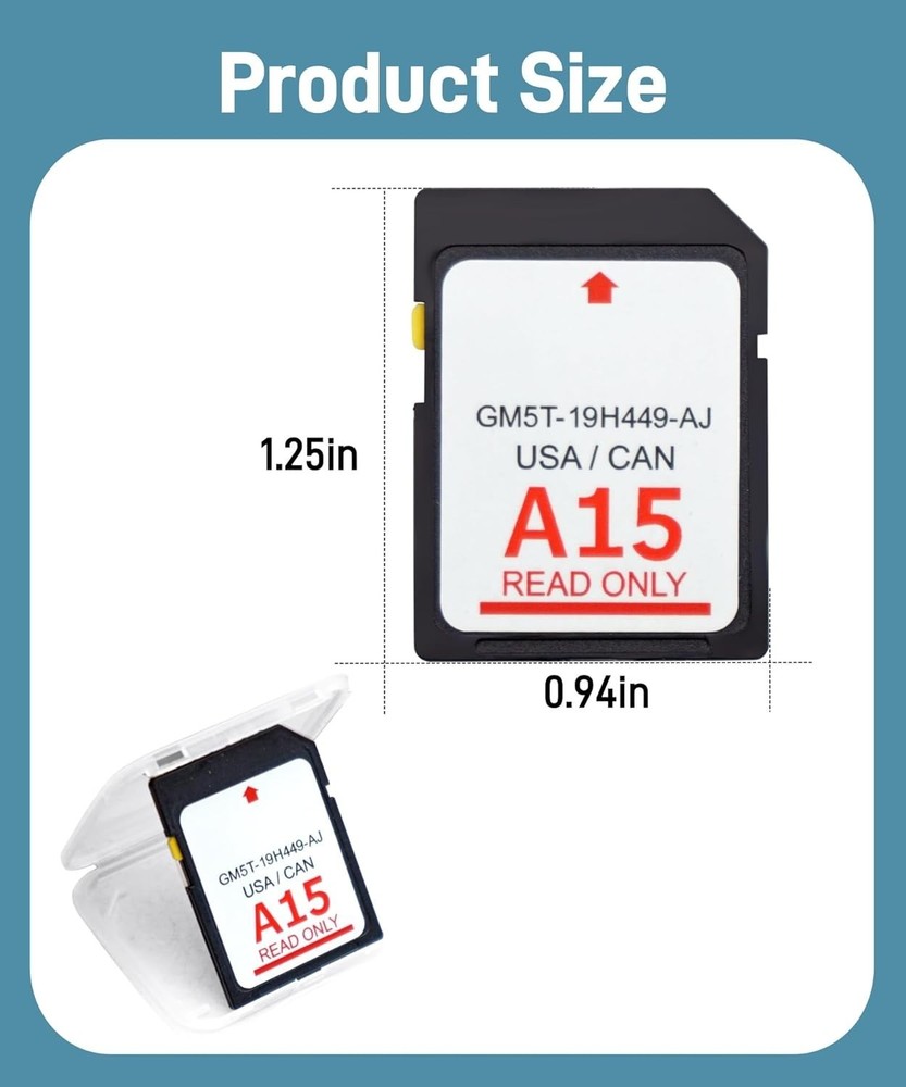 2025 A15 Navigation SD Card Ford/Lincoln Sync USA Canada Latest Version