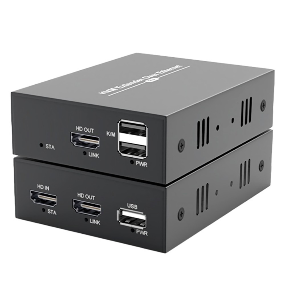 HD 150M HDMI KVM Extender IP Cat5e/6 Cable HDMI USB Extender PC Switch RX TX