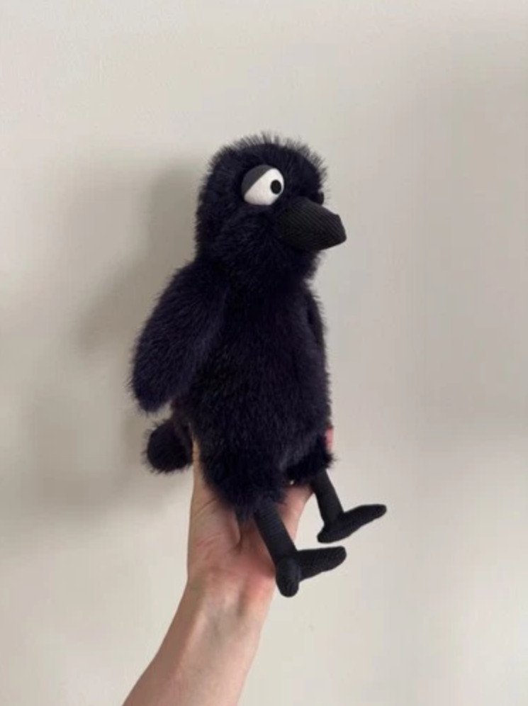 New Jellycat London Hocus Crow Bird Plush Stuffed Animal Halloween