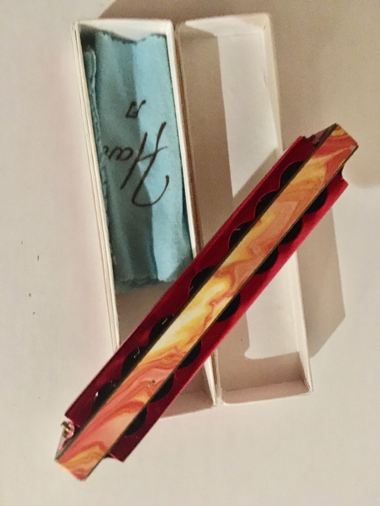 Vintage Blessing Harmonica Made In China with Original Box