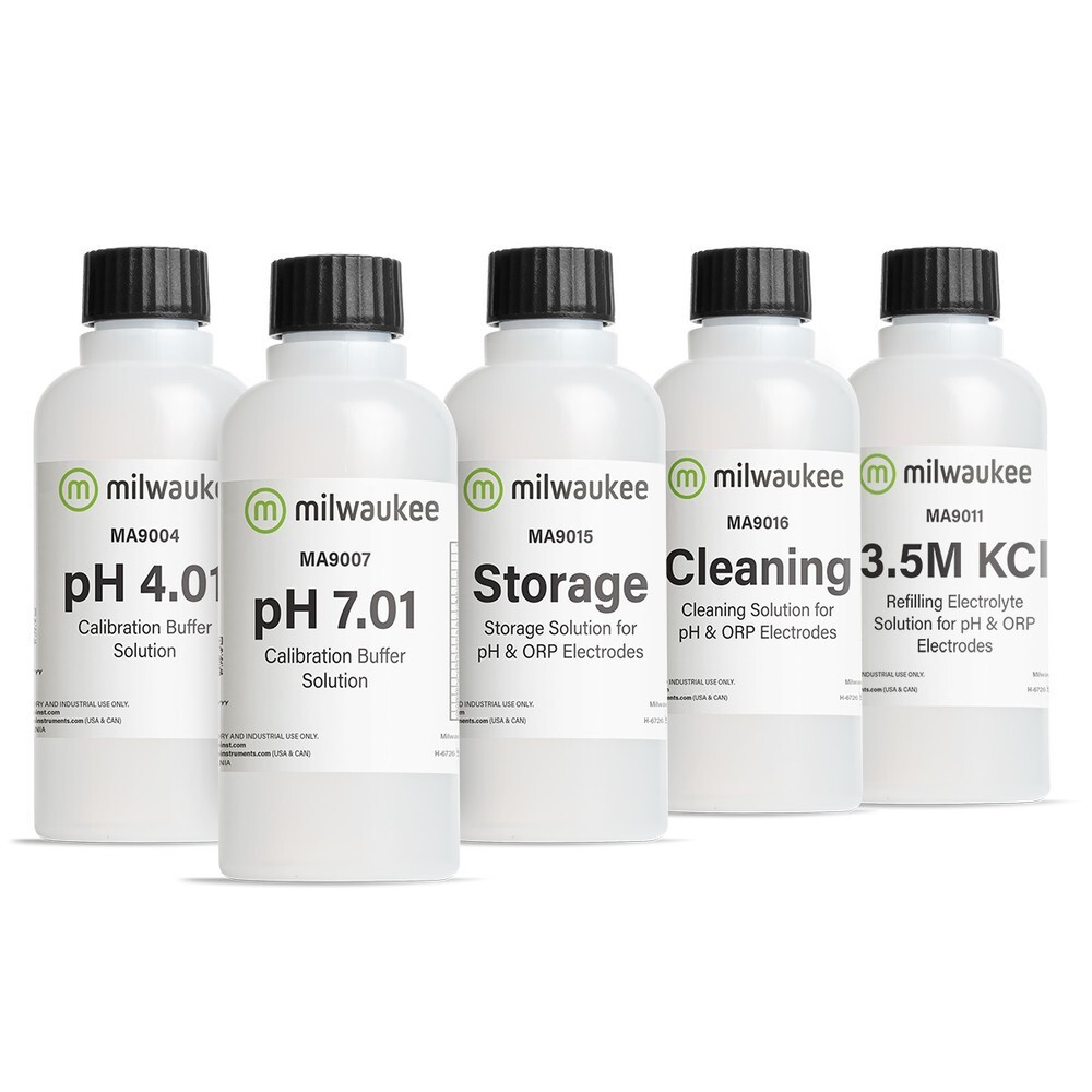 Milwaukee PH-COMBO Starter Solution Kit for pH and ORP Meters