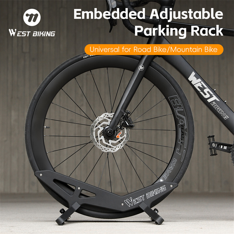 Adjustable Bicycle Stand Rack ABS MTB Road Bike Indoor Floor Parking Stand