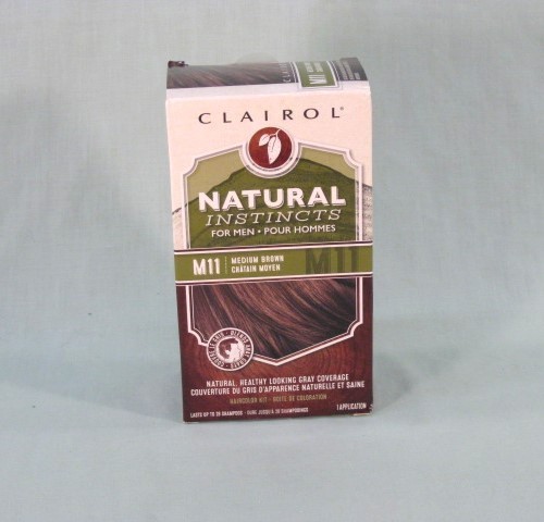 Clairol Natural Instincts For Men M11 Medium Brown Haircolor Kit Discontinued