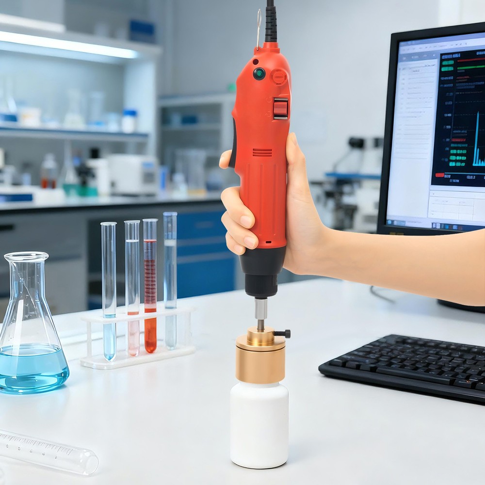 Electric Hand Held Bottle Capping Sealing Machine Handheld Screw Capper Sealer