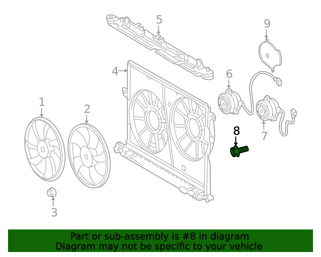 Genuine GM Multi-Purpose Bolt 94856584
