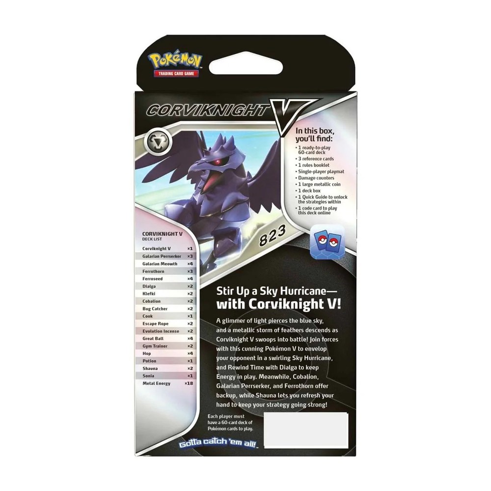 Pokemon TCG: Corviknight V Battle Deck