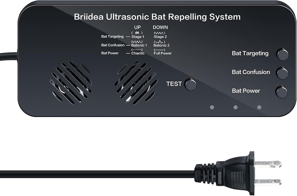 Ultrasonic Bat Removal System: Safe Pest Control with 7000 Sq Ft Coverage