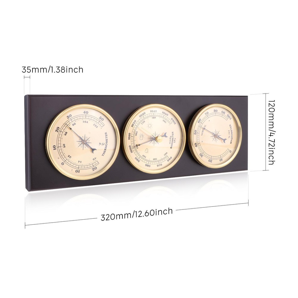 Home Analog and Hygrometer with