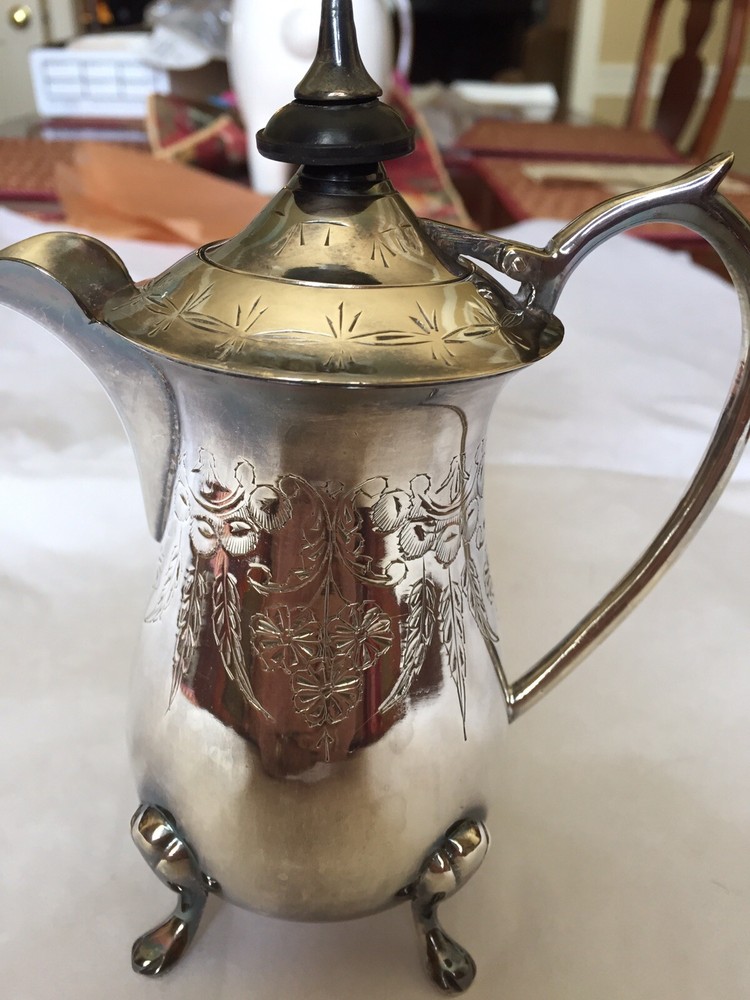 Vintage Silver Syrup Pitcher