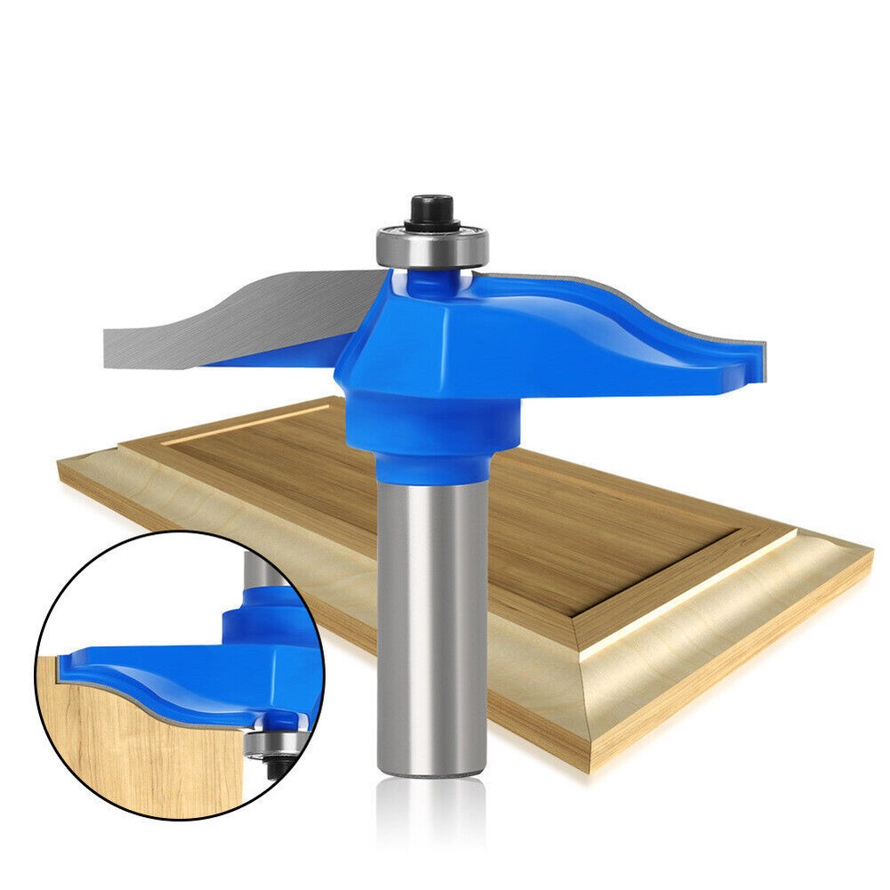 3" Diameter Ogee Raised Panel Router Bit - 1/2" Shank