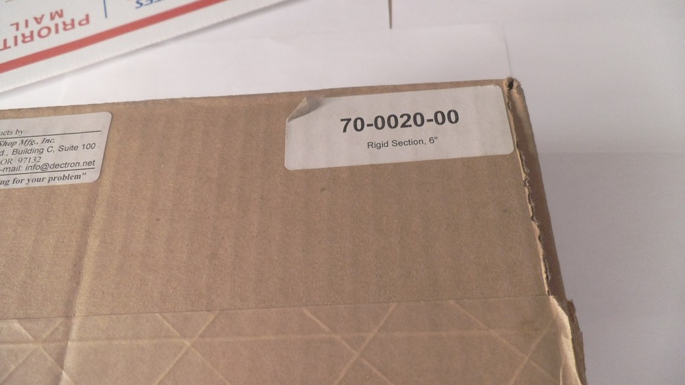 Dectron 6" rigid arm, 70-0020-00