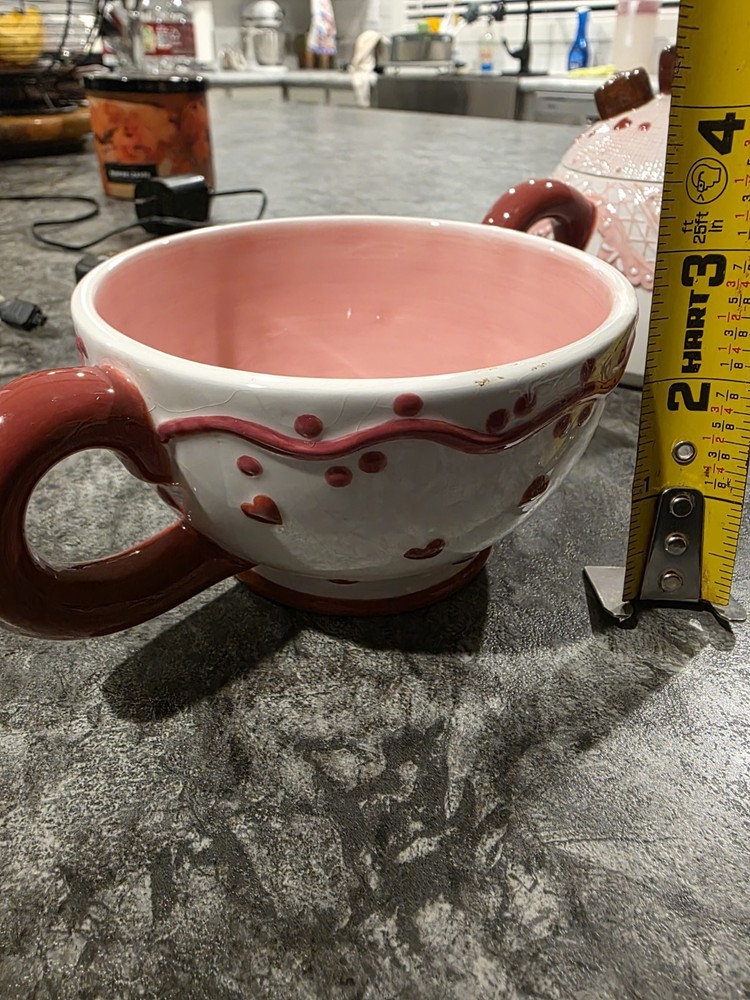 Vintage Ceramic Chocolate Candy Tea Set