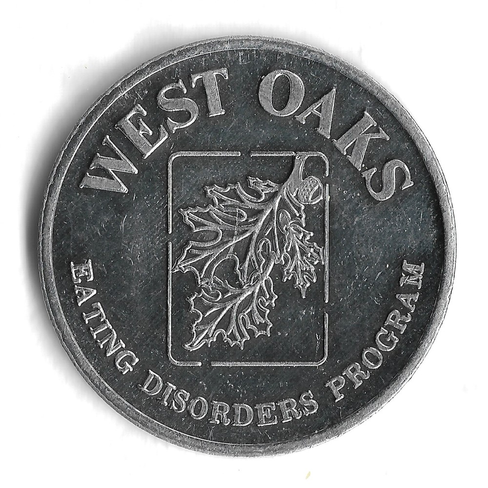 West Oaks Eating Disorders Program 30 Medal / Token