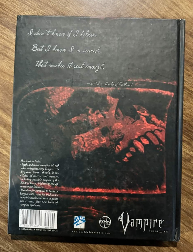 Mythologies - Vampire: The Requiem - White Wolf - New