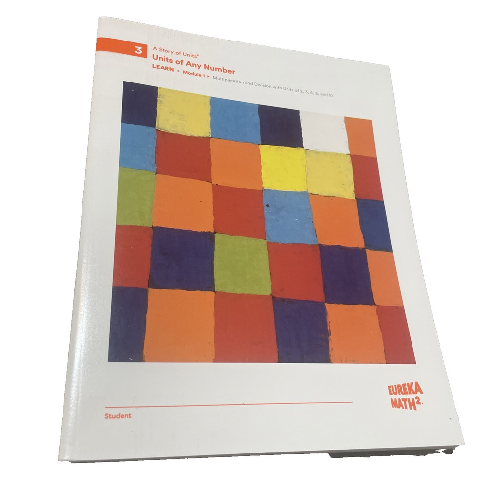 Eureka Math Squared Grade 3 Module 1 LEARN New Student Workbook- Free Shipping