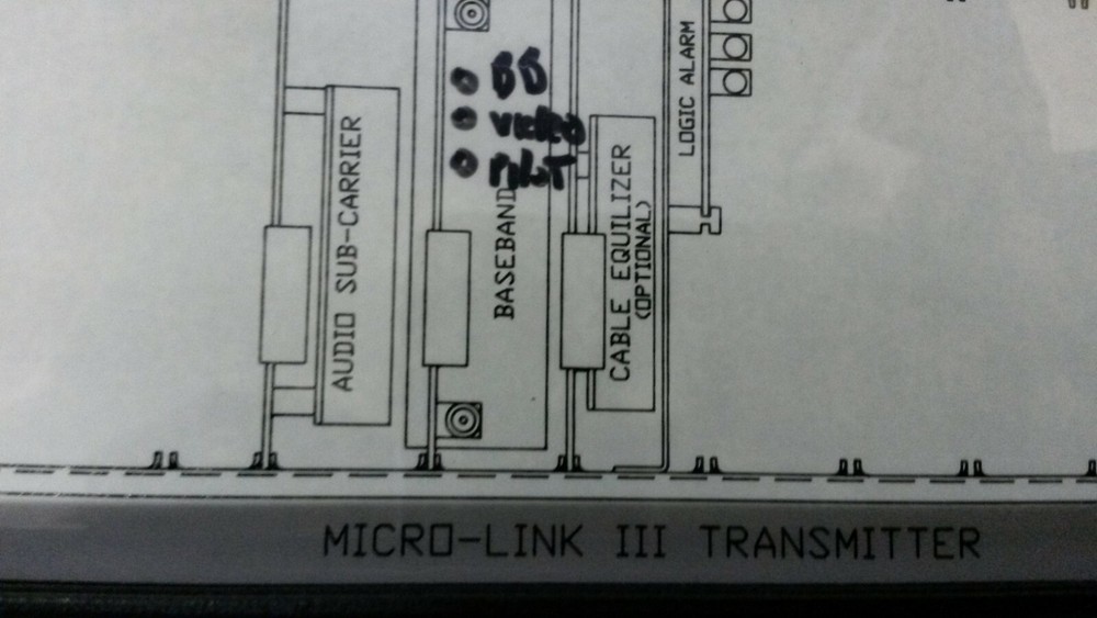 MICROWAVE RADIO CORPORATION TRANSMITTER MODEL 901480-1