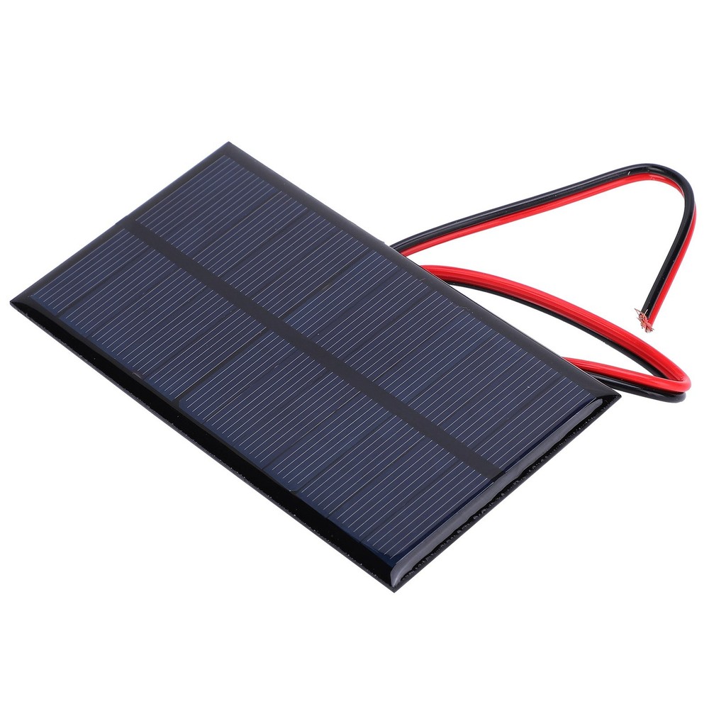 3pcs DC 6V 1W Solar Panel Cell Power Module Solar Panel With 30cm Cable