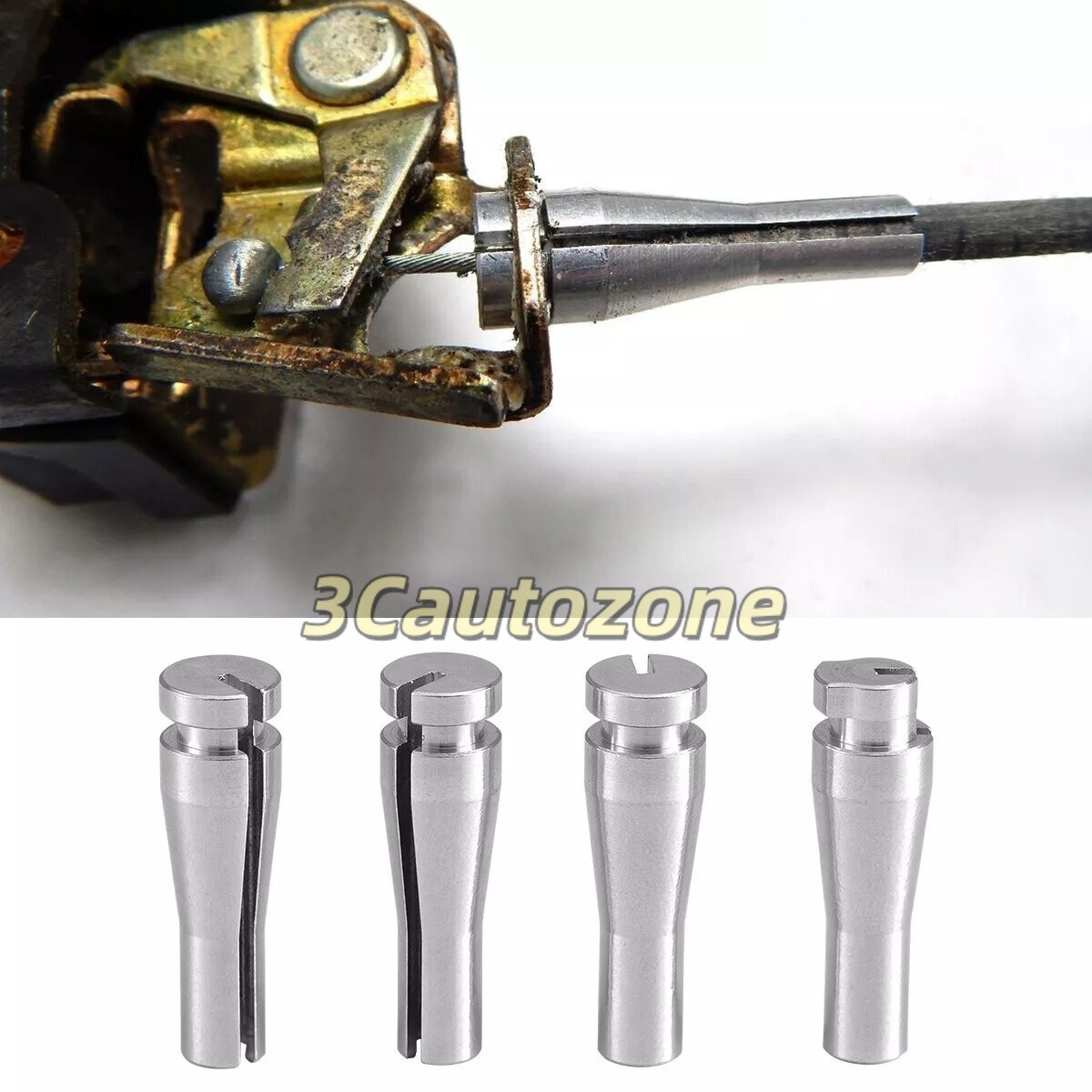 4pcs Kit For Ford F Series Ext. Cab Rear Door Latch Cable Repair F150 F250 F350