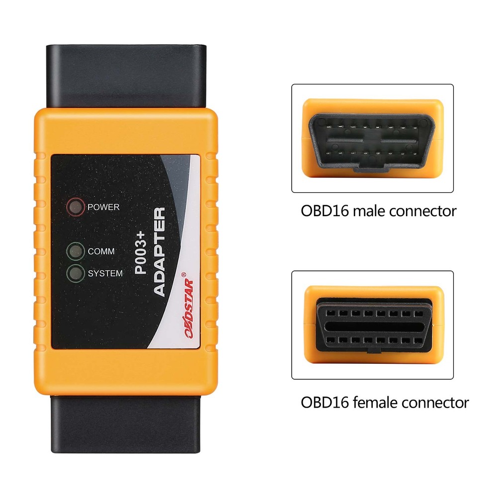 OBDSTAR P003+ Kit Working with OBDSTAR DC706 Series Tablet Read and Write Data