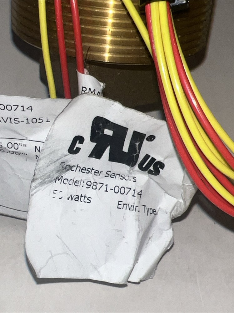 EATON ROCHESTER SENSOR MODEL: 9871-00714, 50 Watts Envir. Type 1