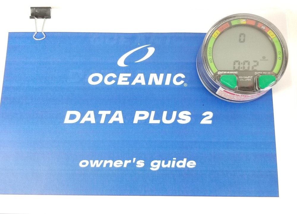 Oceanic Data Plus 2 Air & Nitrox Puck Module Scuba Dive Computer #4615