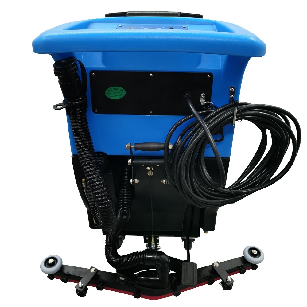 Commercial Self-propelled Hard Ground Wasing Drying Machine 110V Floor Scrubber