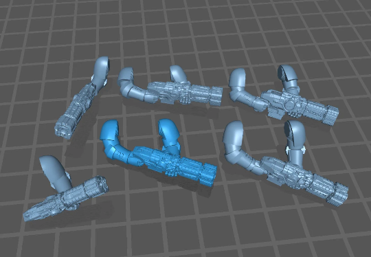 DOOM PLASMA RIFLE conversion bits (10x) compatable with primaris marines