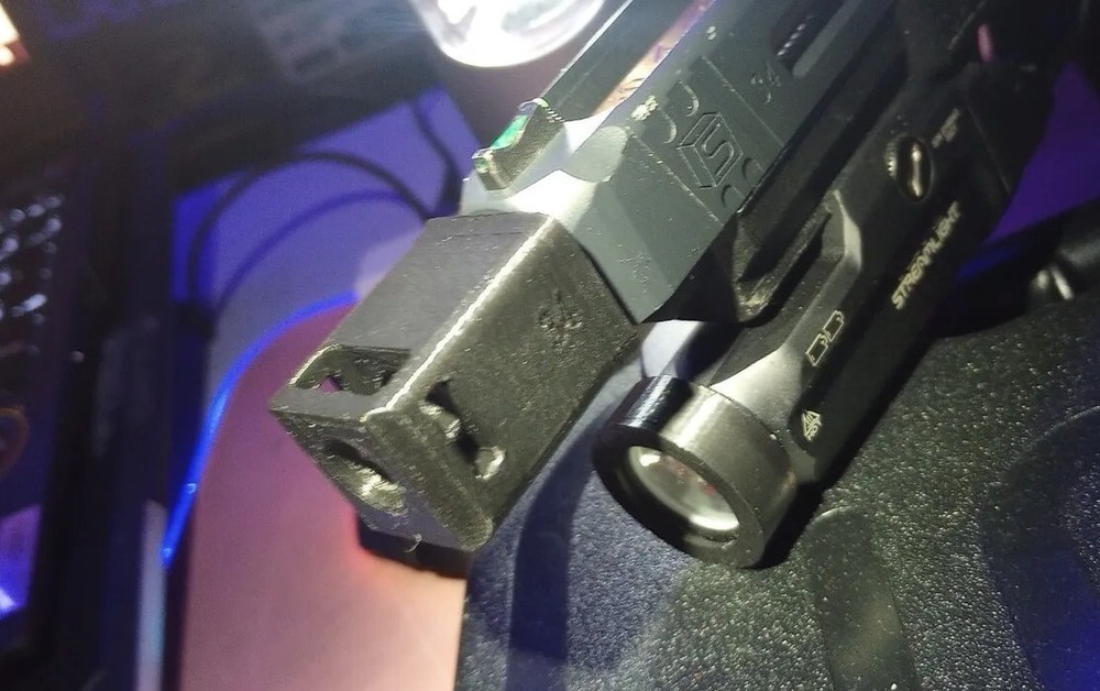 [3D Bro] Airsoft Glock (CUSTOM ENGRAVED MODEL #) Classic Muzzle Break