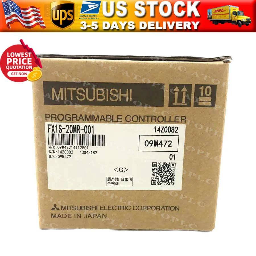 New Mitsubishi FX1S-20MR-001 Programmable Controller FX1S20MR001 Fast Ship