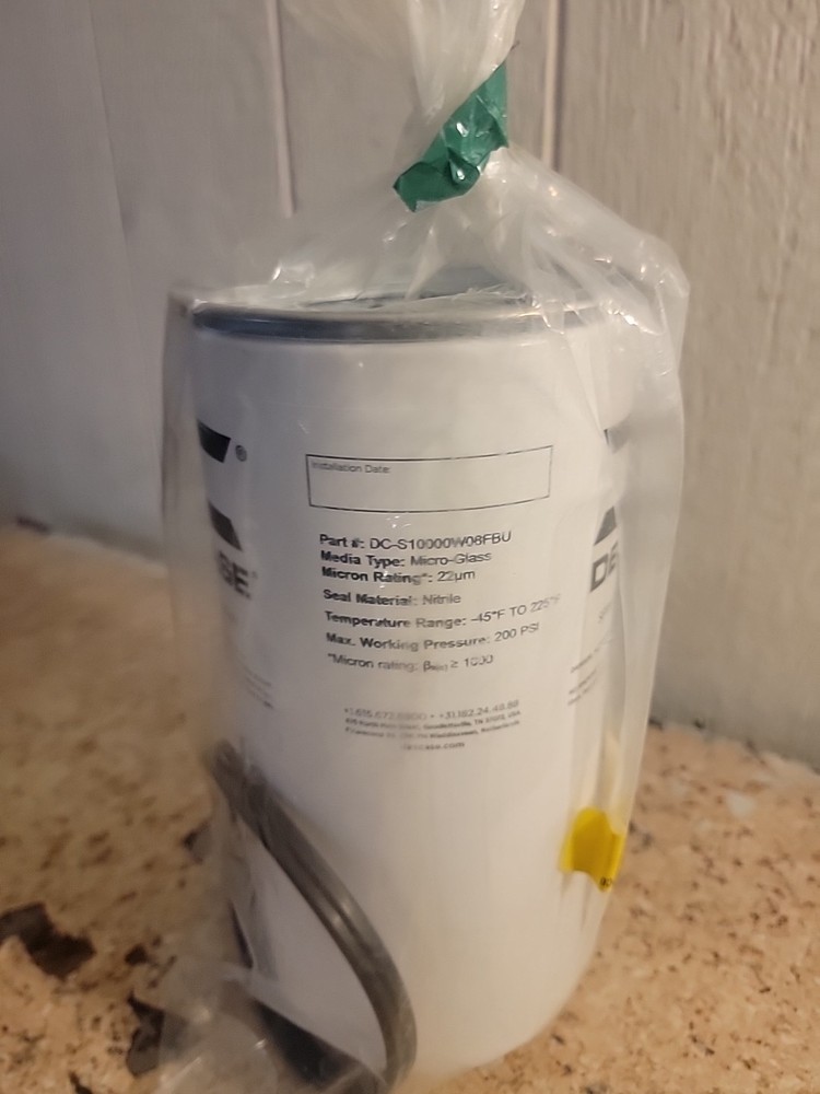 DES CASE DC-S10000S08CBU SPIN-ON FILTER ELEMENT .