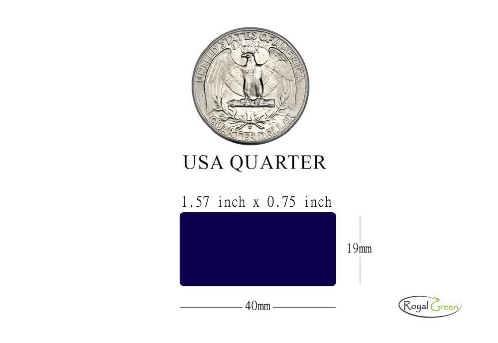 Rectangular Label Stickers 1.57 x 0.75 Inch Adhesive Rectangles Office 440 Pack