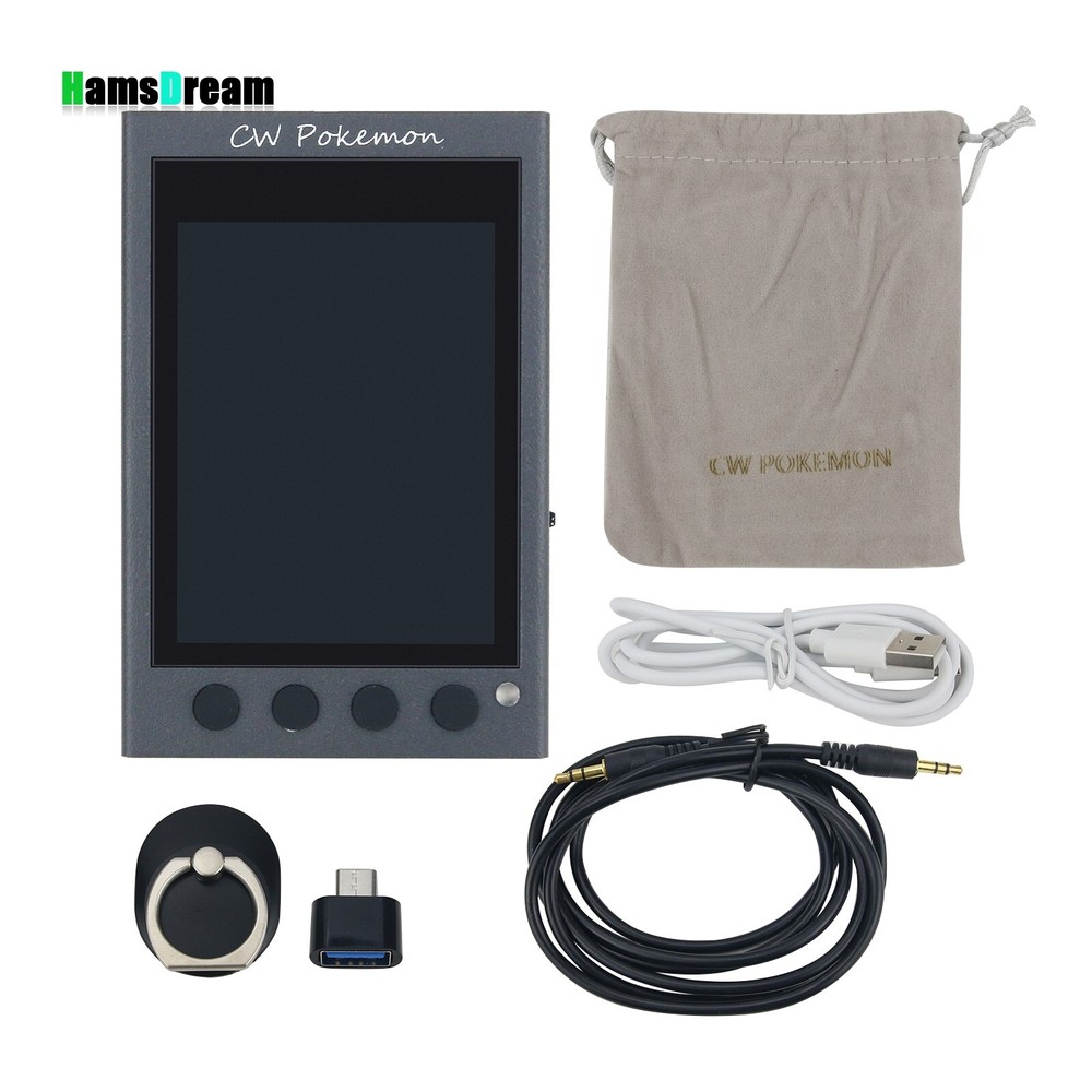 HAMCUBE PRO HAM CW Trainer Morse Code Trainer 2.8"Screen For Telegraph Practice