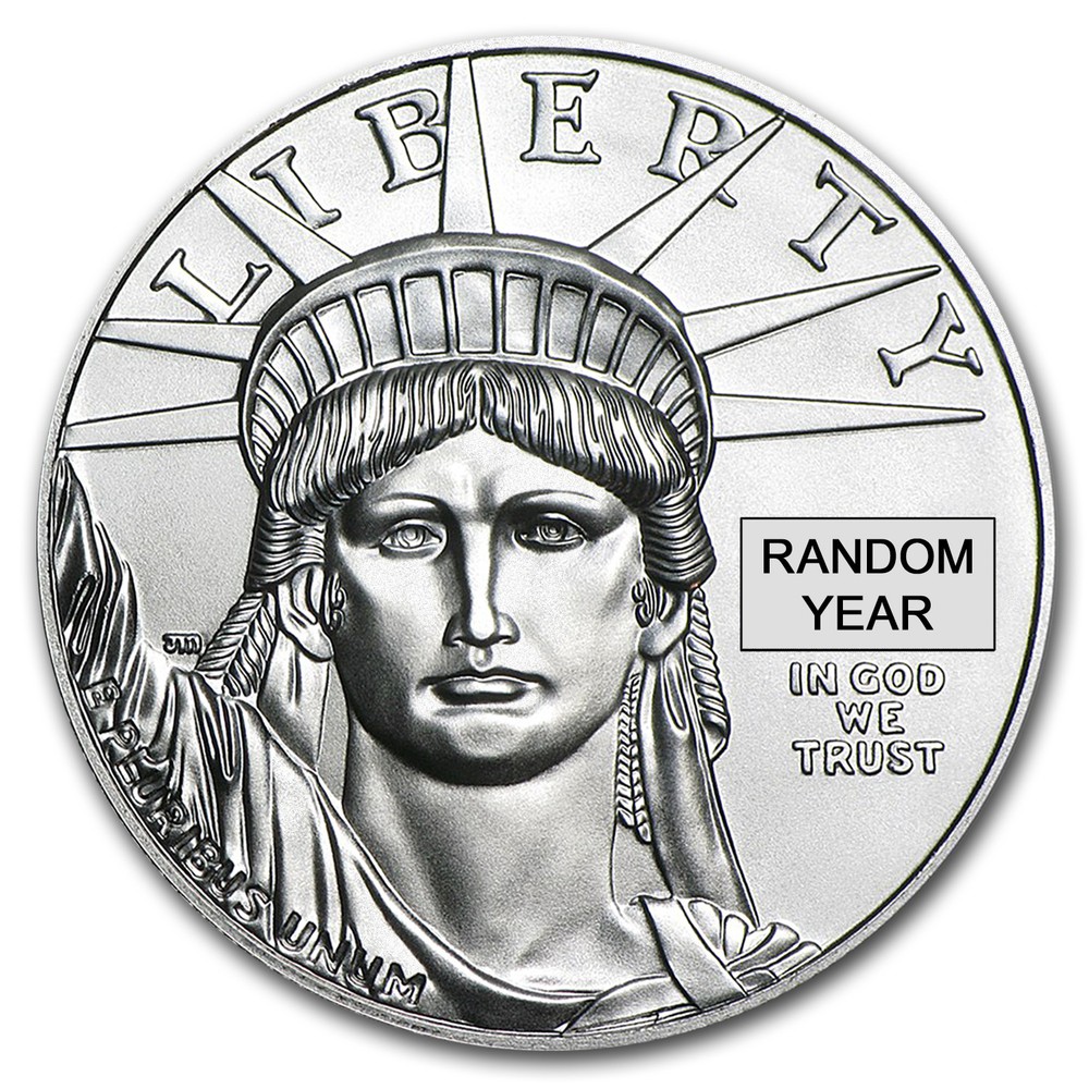 1 oz American Platinum Eagle MS-70 PCGS (Random Year)