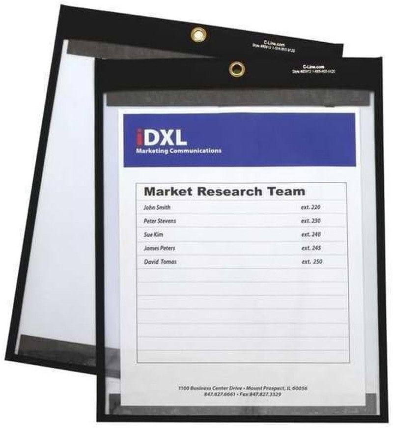 Deposit Ticket Holders, (CLI85912) 9 X 12-Inch