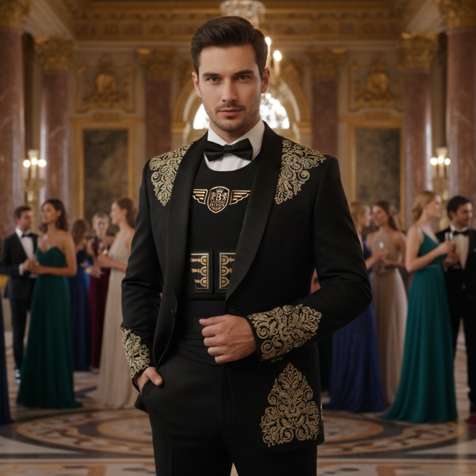 Concealable Bulletproof Vest with Two 10"x12" Flexible Armor Plates Level 3A+