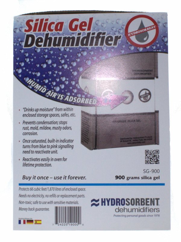 900 Gram Silica Gel Desiccant (1 pack)