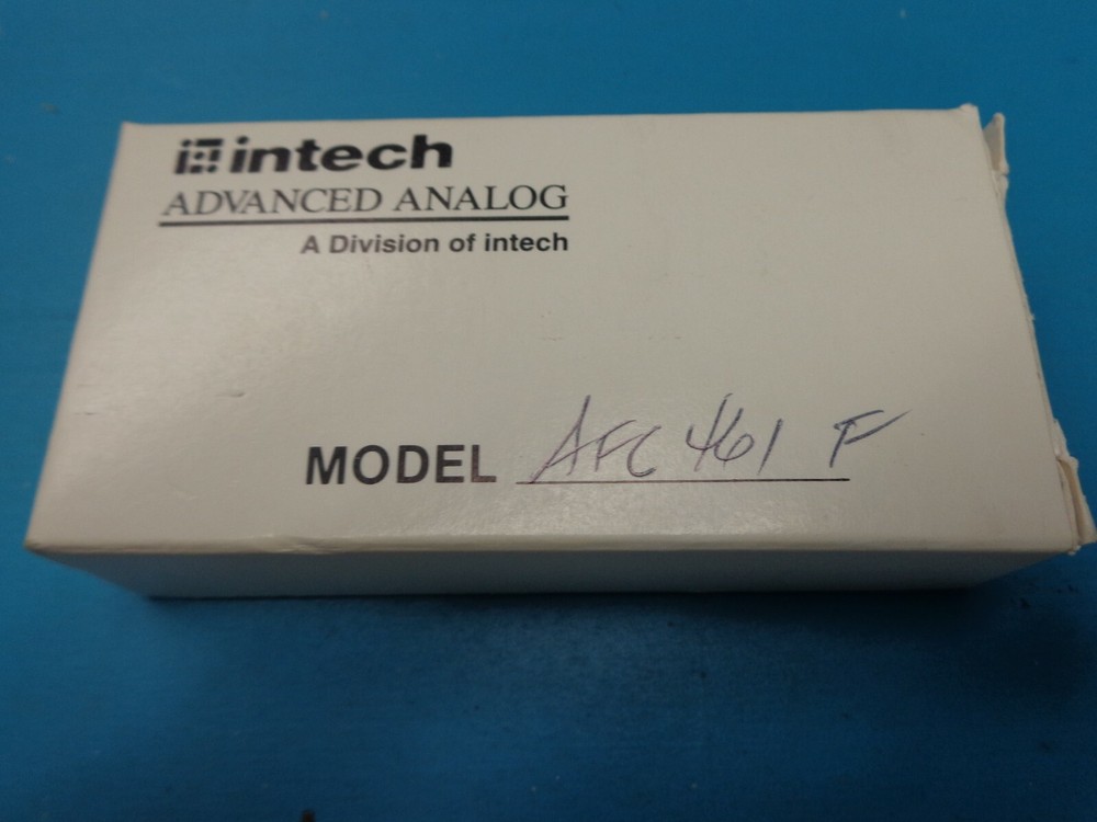 INTECH ADVANCED ANALOG AFC461F EMI FILTER HYBRID HIGH RELIABILITY MILSPEC NEW