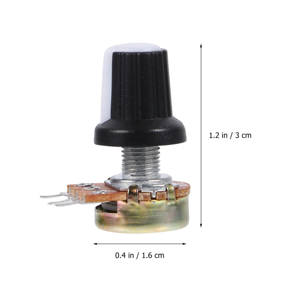 10pcs Volume Control Potentiometer On Off Potentiometer Potentiometer Switch