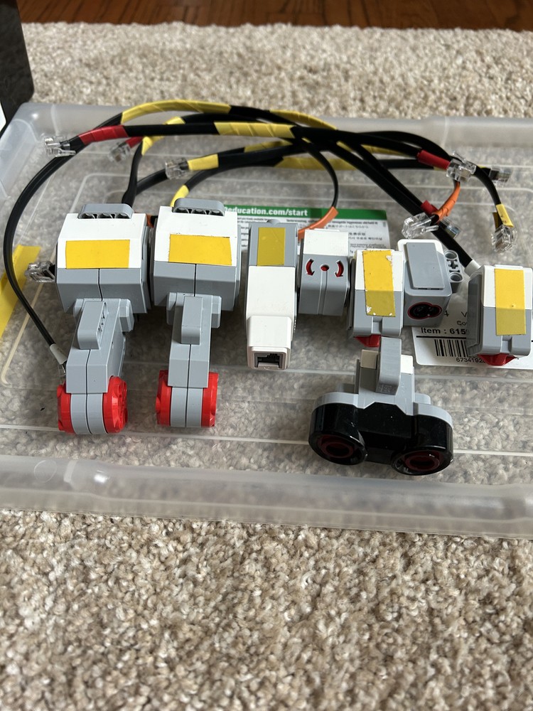 LEGO Mindstorms Education EV3 Core Set 45544 Complete 541pc Battery Pack STEM