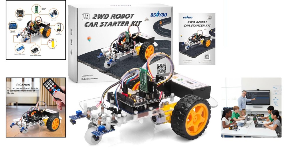 Compact 2WD Robot Car Kit: Step-by-Step Guide for Easy Assembly & Learning